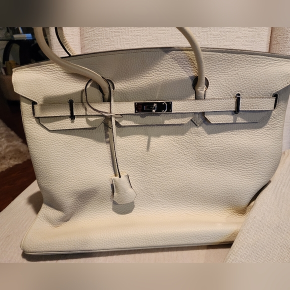 Beautiful Faux Birken  Handbag! - Picture 2 of 8